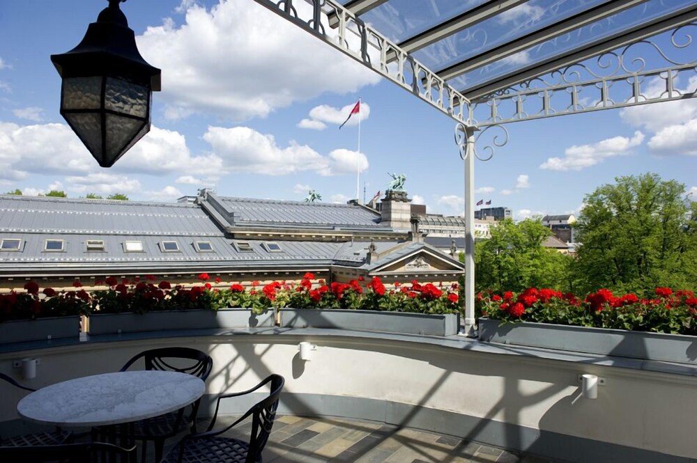Blick vom Hotel