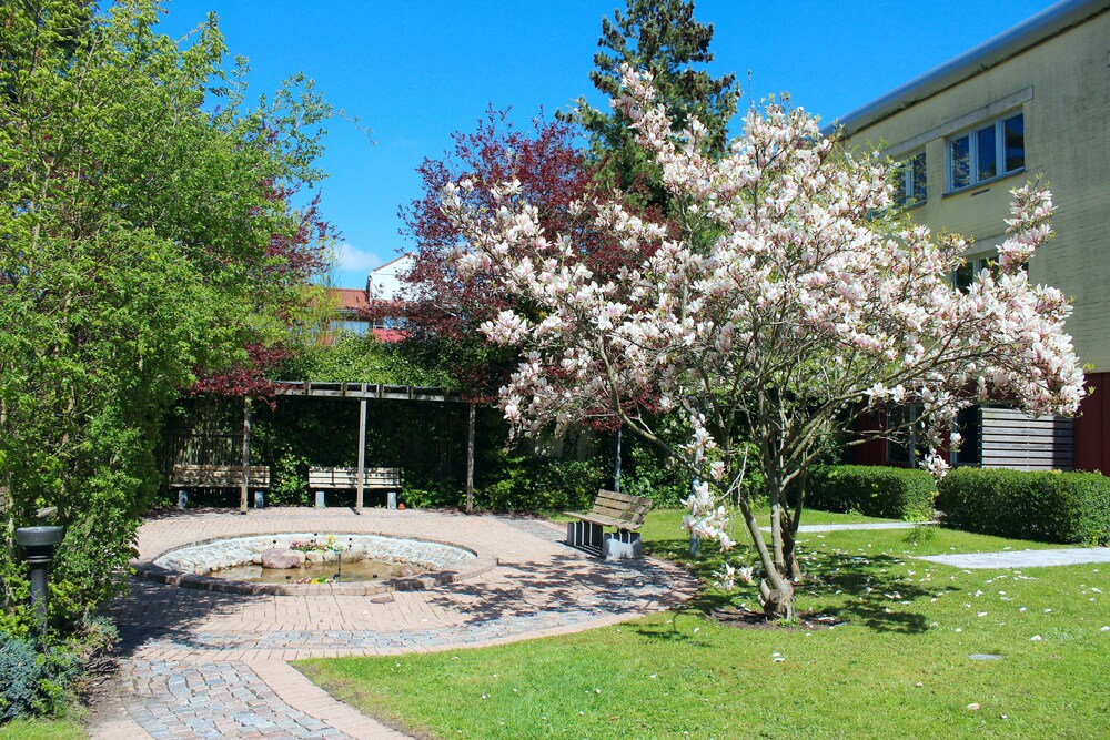 Blick auf die Garten