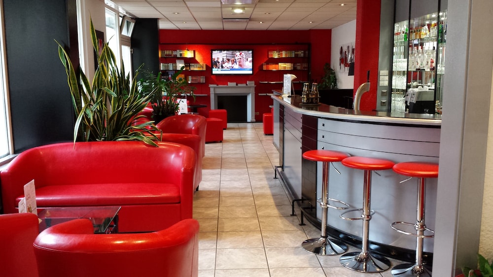 Bar-salon de l'hôtel