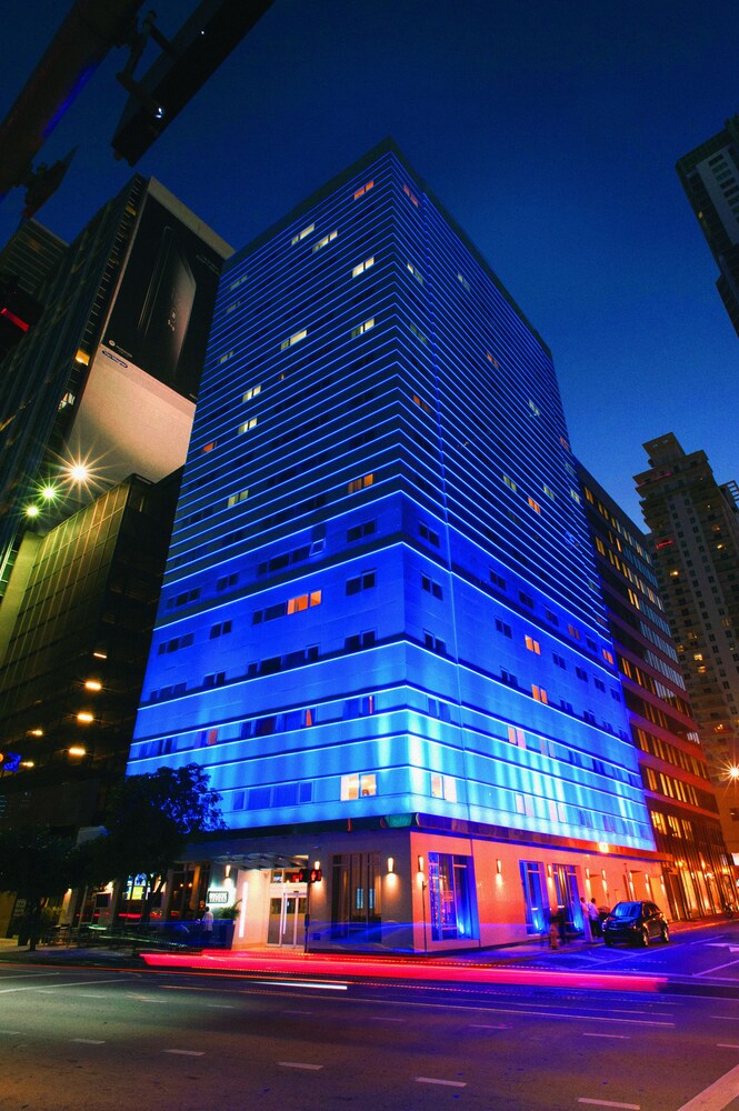 Hotel Front - Evening/Night