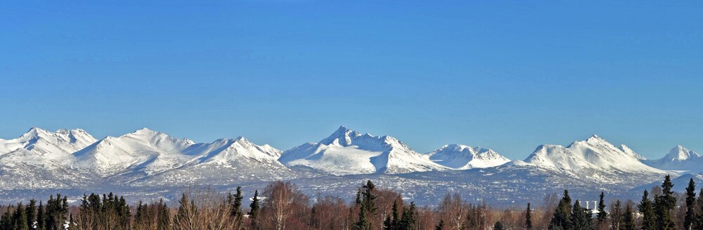 Vue sur les montagnes