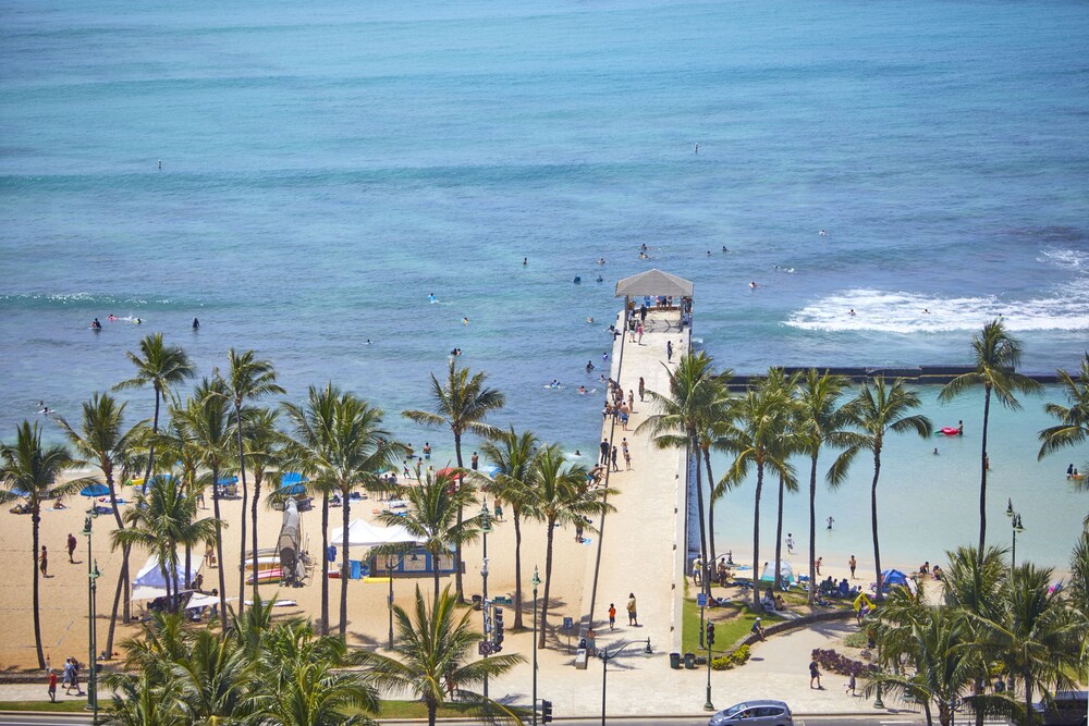 View from property, Queen Kapiolani Hotel