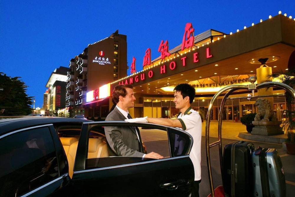 Hotel Front - Evening/Night
