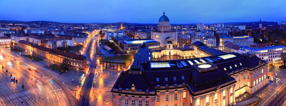 Blick vom Hotel