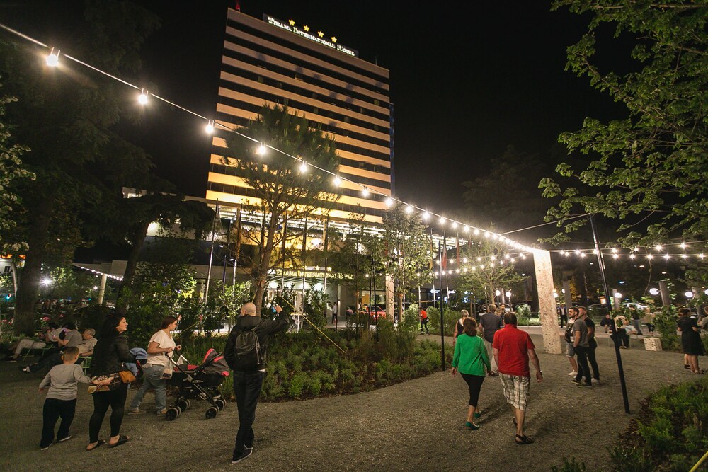 Hotel Front - Evening/Night