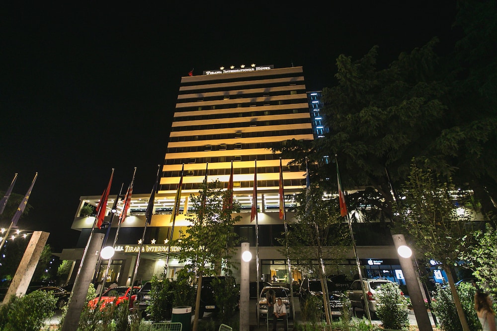 Hotel Front - Evening/Night