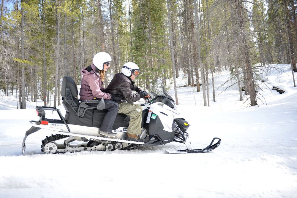 Snowmobiling