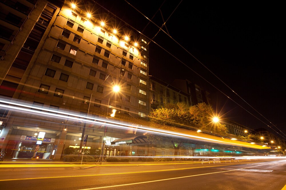 Hotel Front - Evening/Night