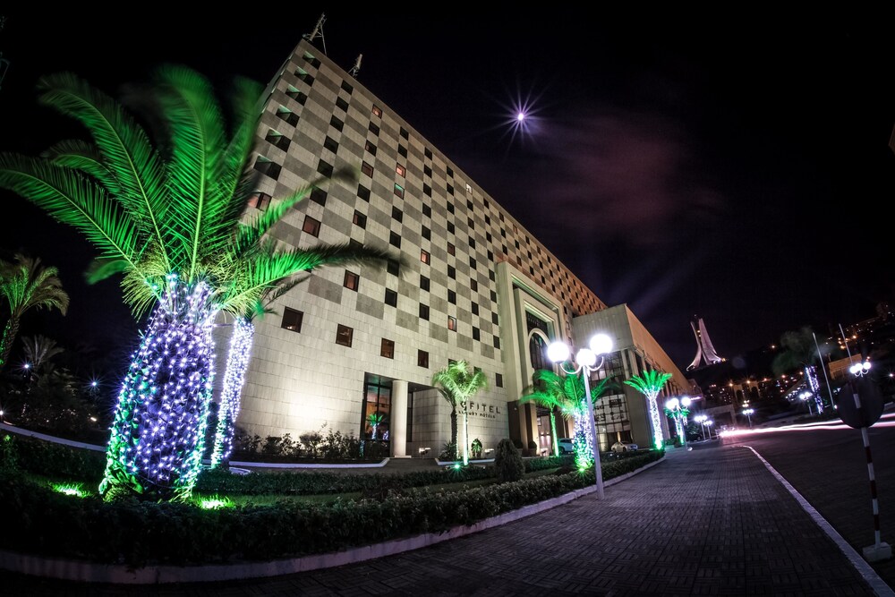 Hotel Front - Evening/Night