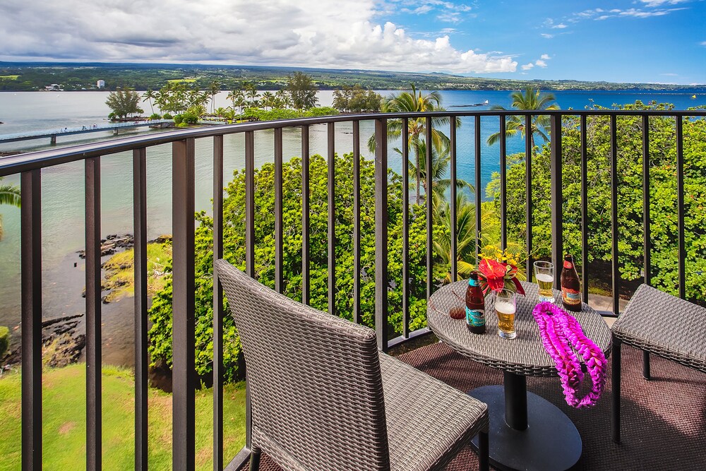 View from room, Castle Hilo Hawaiian Hotel