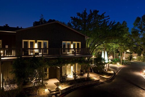 Hotel Front - Evening/Night