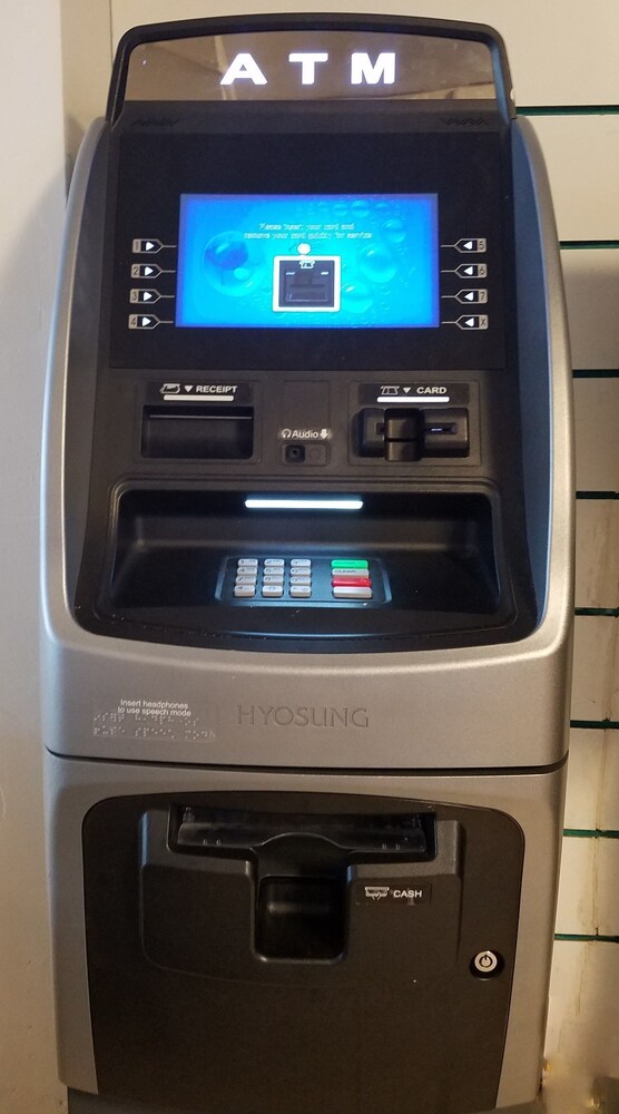 ATM/Banking On site