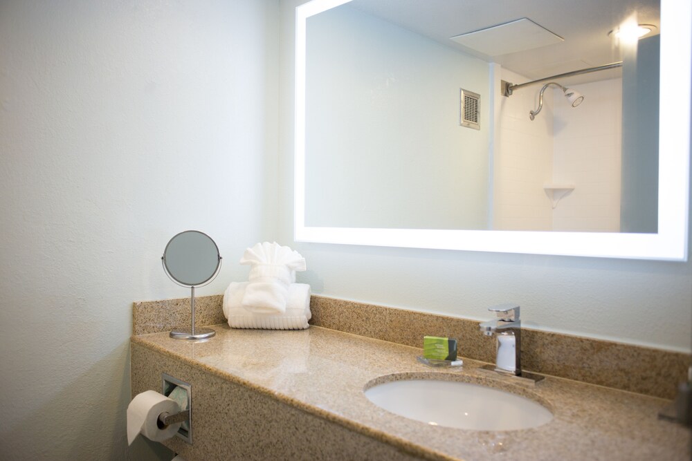 Bathroom sink, Radisson Hotel Grand Rapids Riverfront