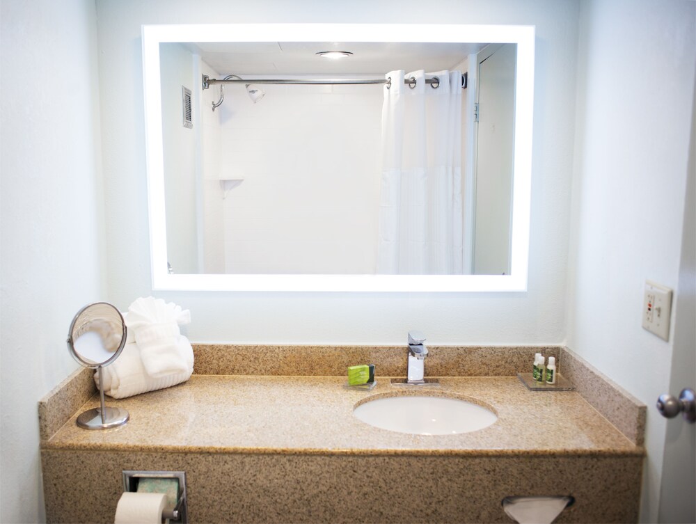 Bathroom sink, Radisson Hotel Grand Rapids Riverfront