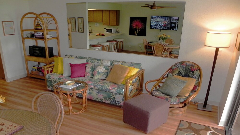 Condo, 1 Bedroom, Garden View - Living Area