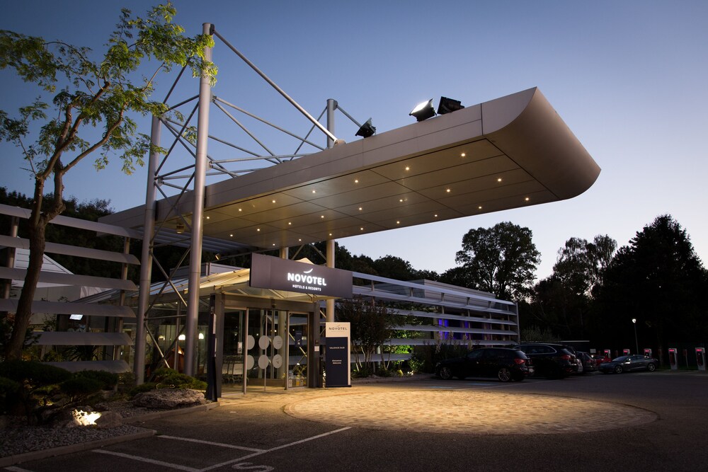 Hotel Front - Evening/Night