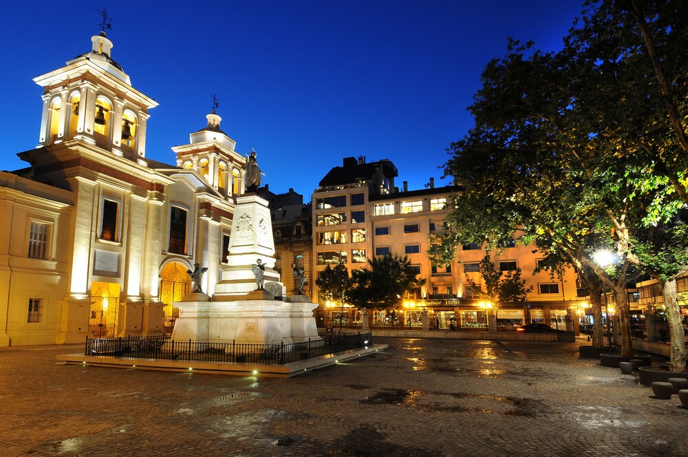 Hotel Front - Evening/Night