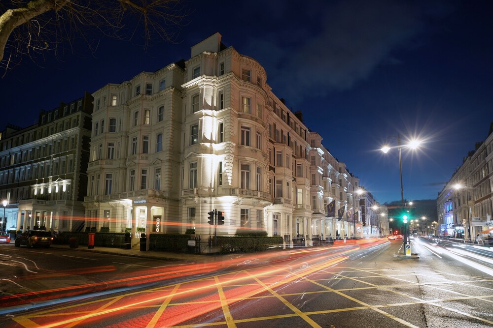 Hotel Front - Evening/Night