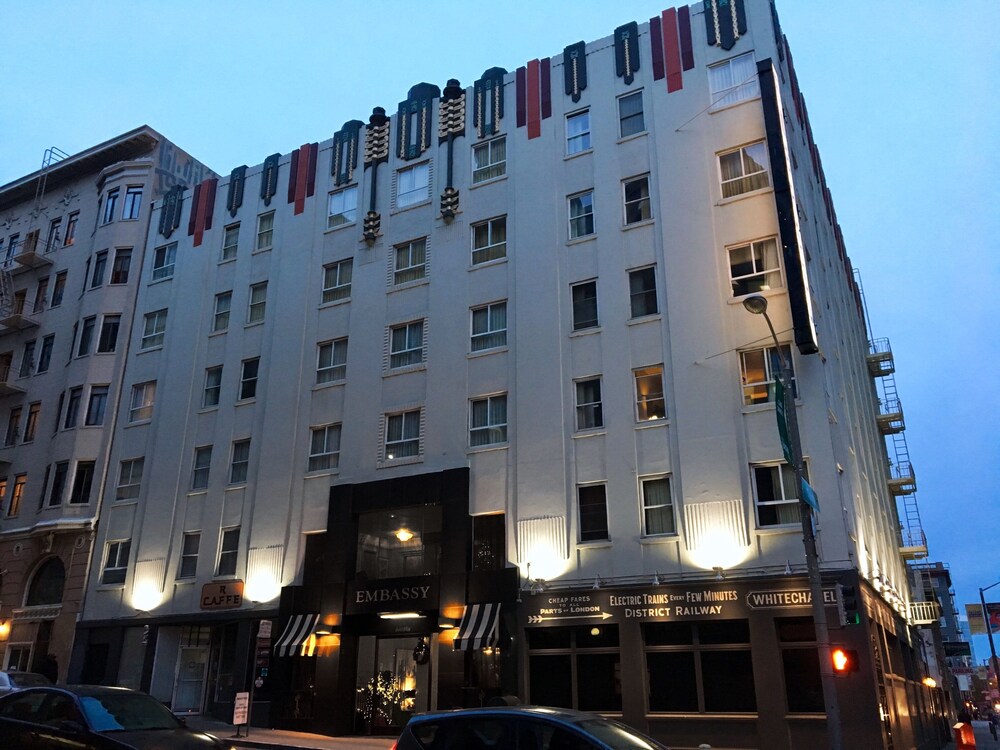 Hotel Front - Evening/Night