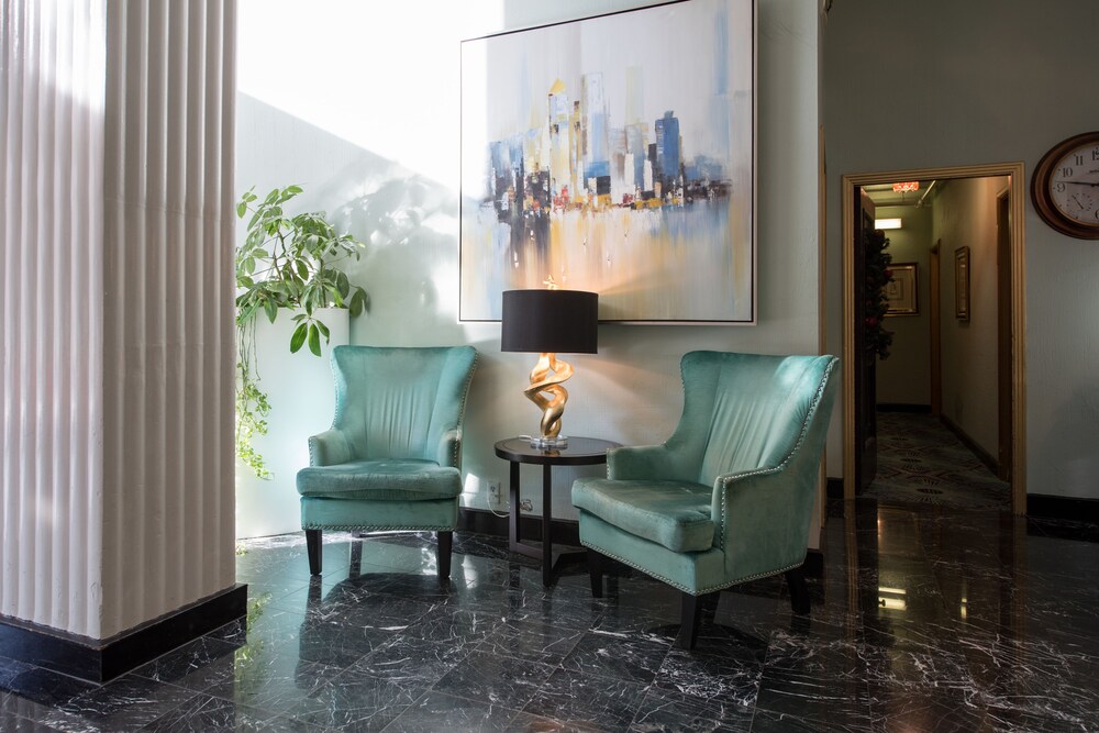 Lobby seating area