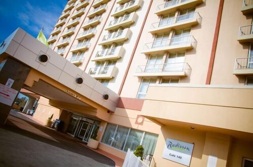 Hotellets inngangsparti