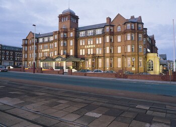 Hotel Front - Evening/Night
