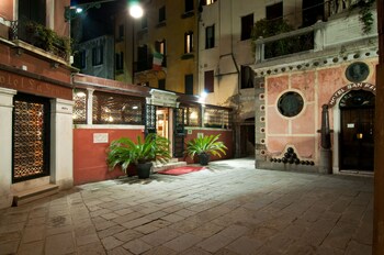 Hotel Front - Evening/Night