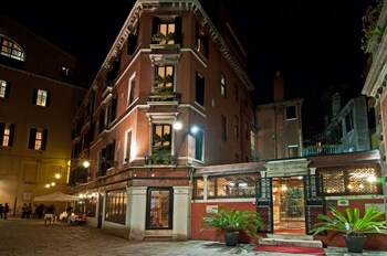 Hotel Front - Evening/Night