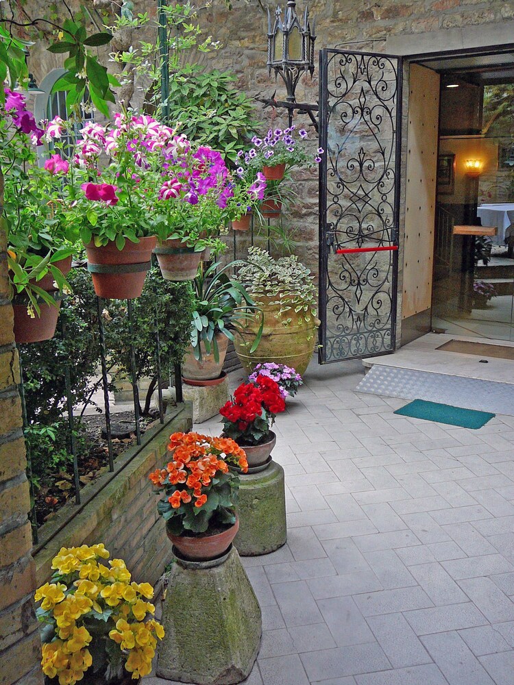 Entrée de l'hôtel