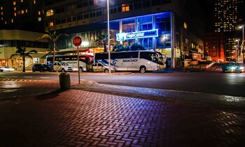 Hotel Front - Evening/Night