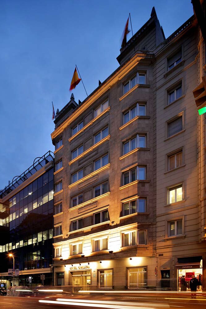 Hotel Front - Evening/Night