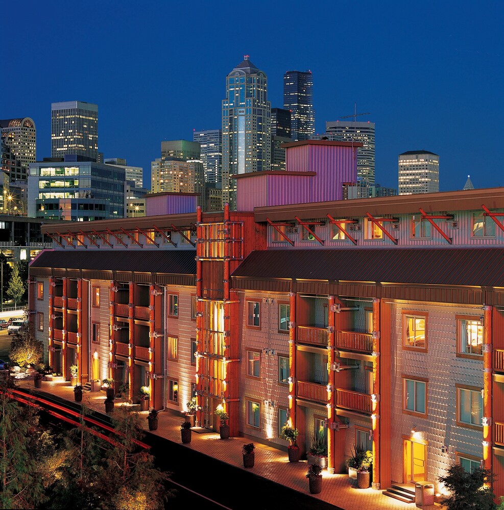Hotel Front - Evening/Night