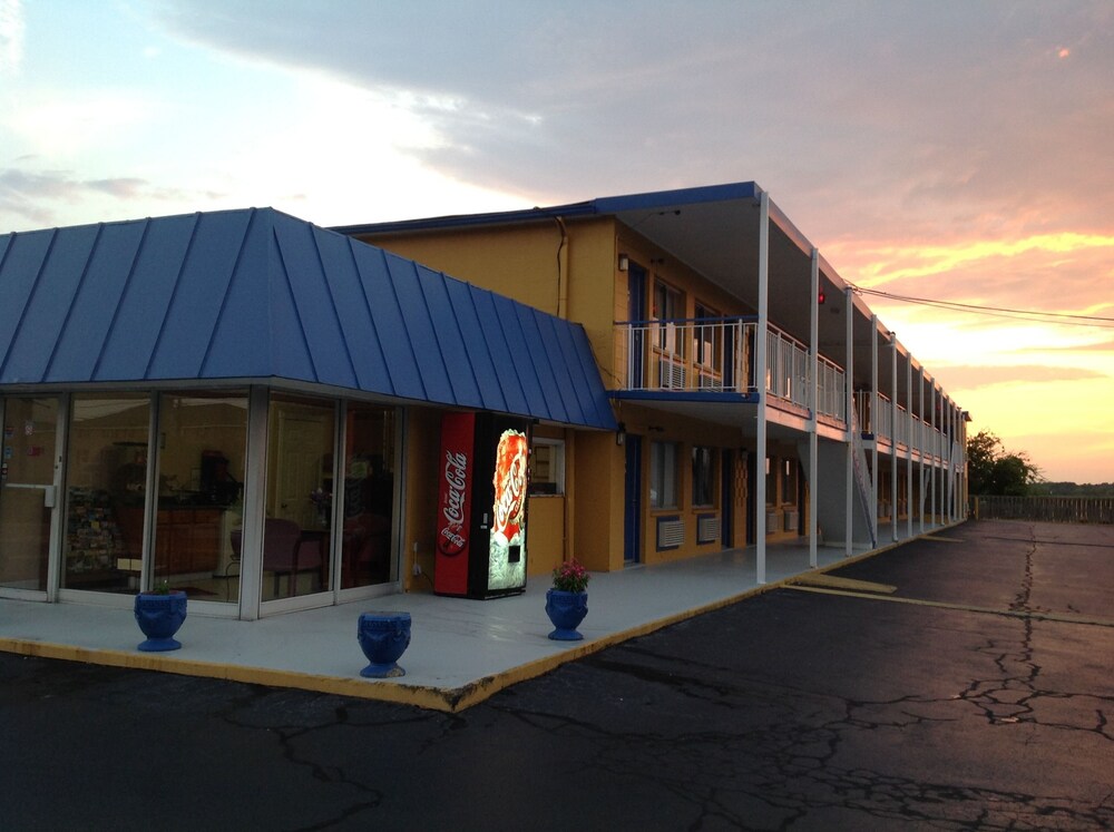 Hotel Front - Evening/Night