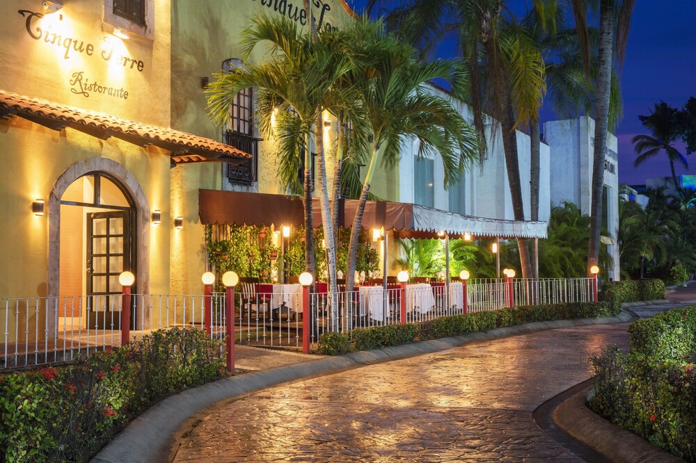 Hotel Front - Evening/Night