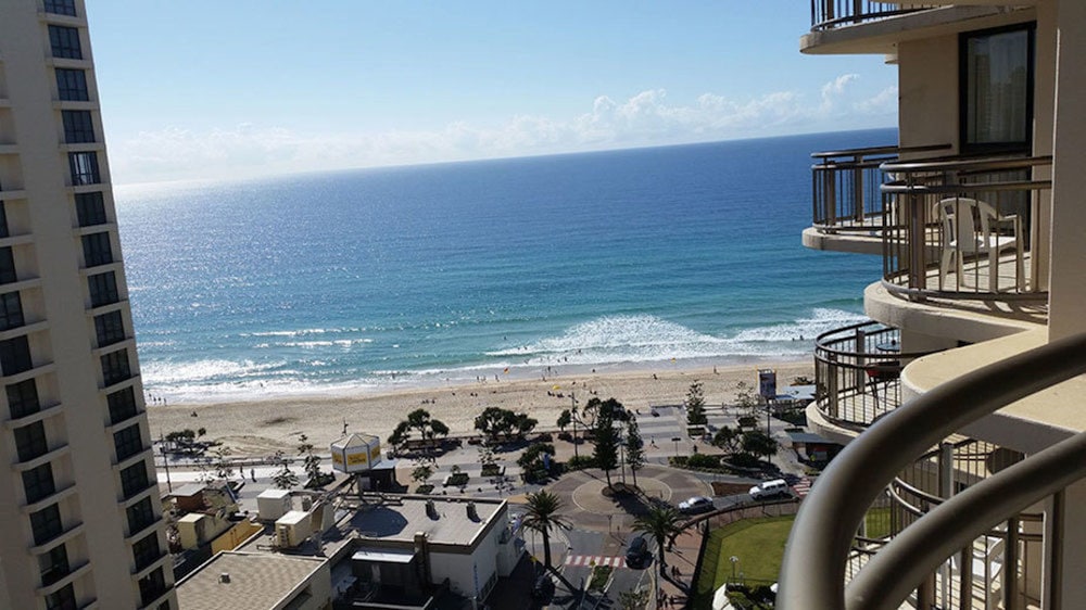 Vista spiaggia/mare