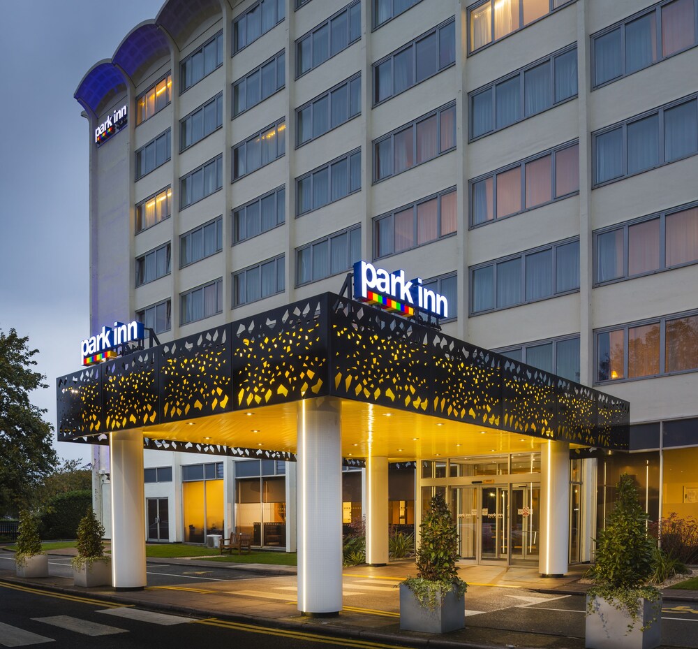 Hotel Front - Evening/Night
