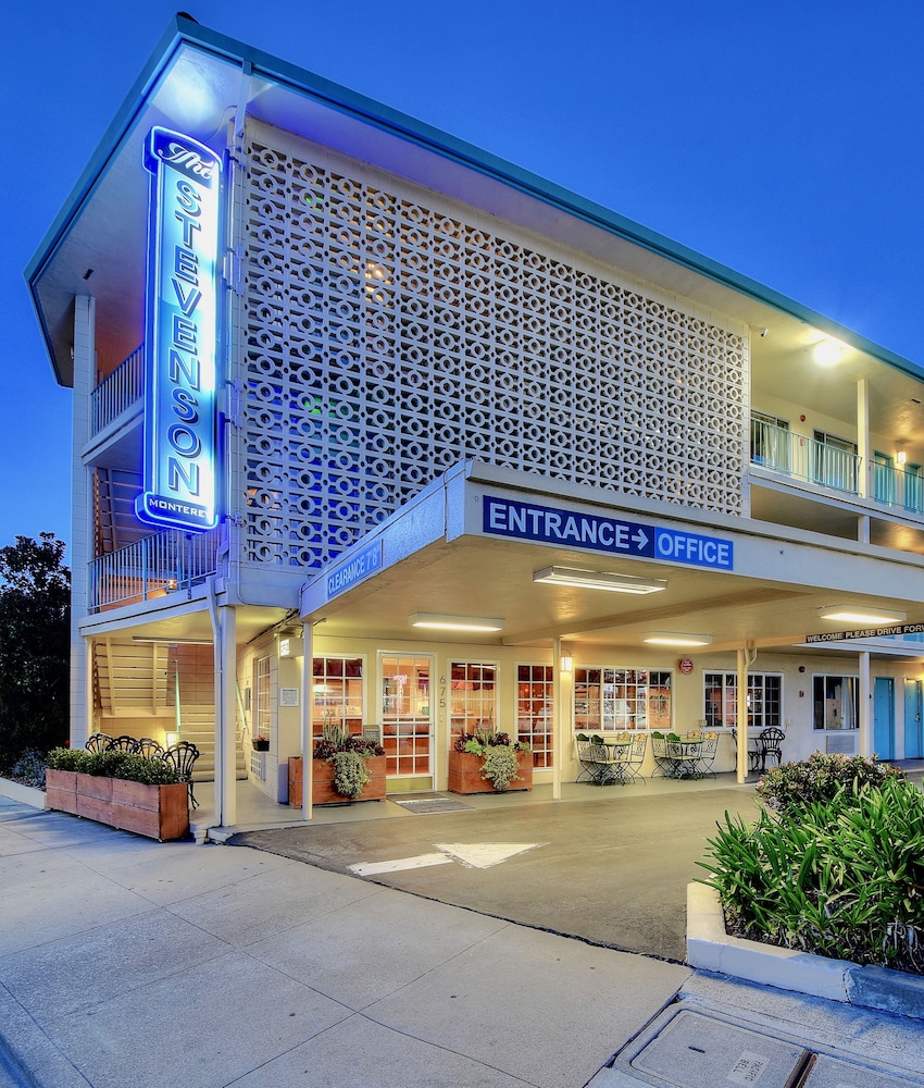 Hotel Front - Evening/Night