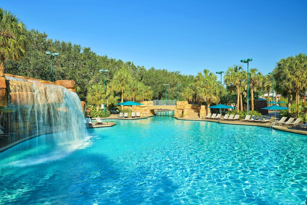 Pool waterfall, Walt Disney World Dolphin