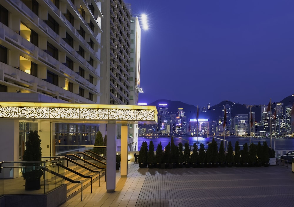 Hotel Front - Evening/Night