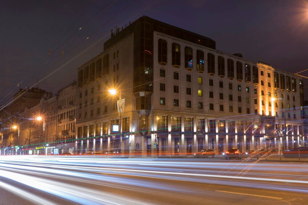 Hotel Front - Evening/Night