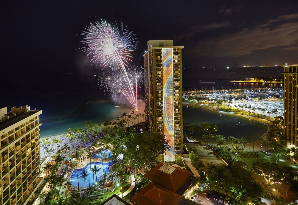 Hotel Front - Evening/Night