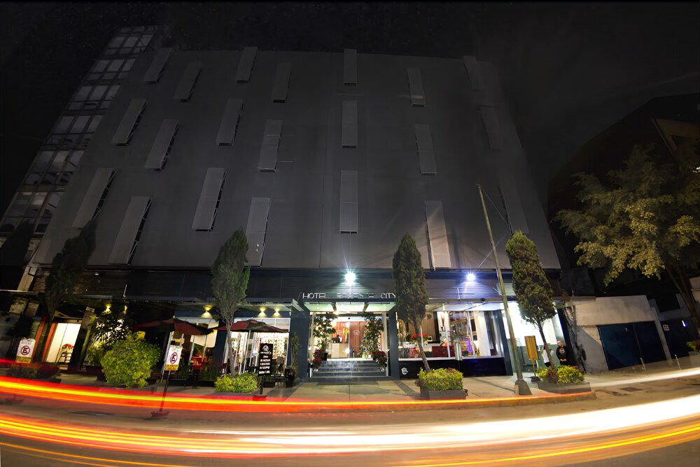 Hotel Front - Evening/Night