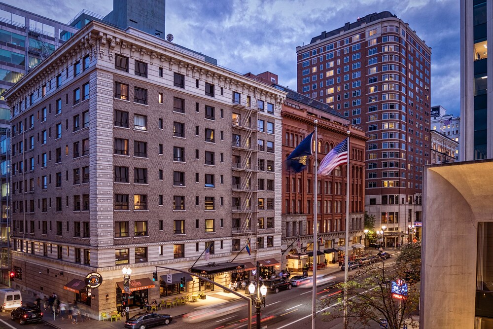 Hotel Front - Evening/Night