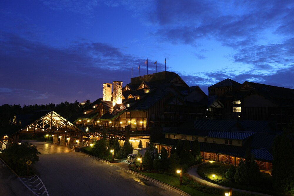 Hotel Front - Evening/Night