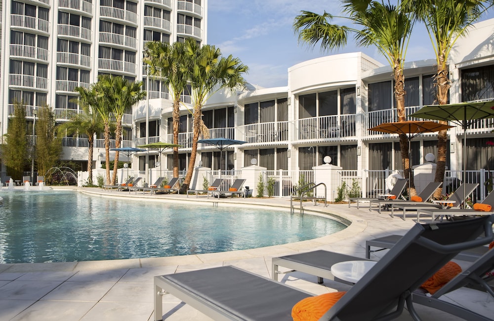 Outdoor pool, B Resort & Spa in the Disney Springs Resort Area