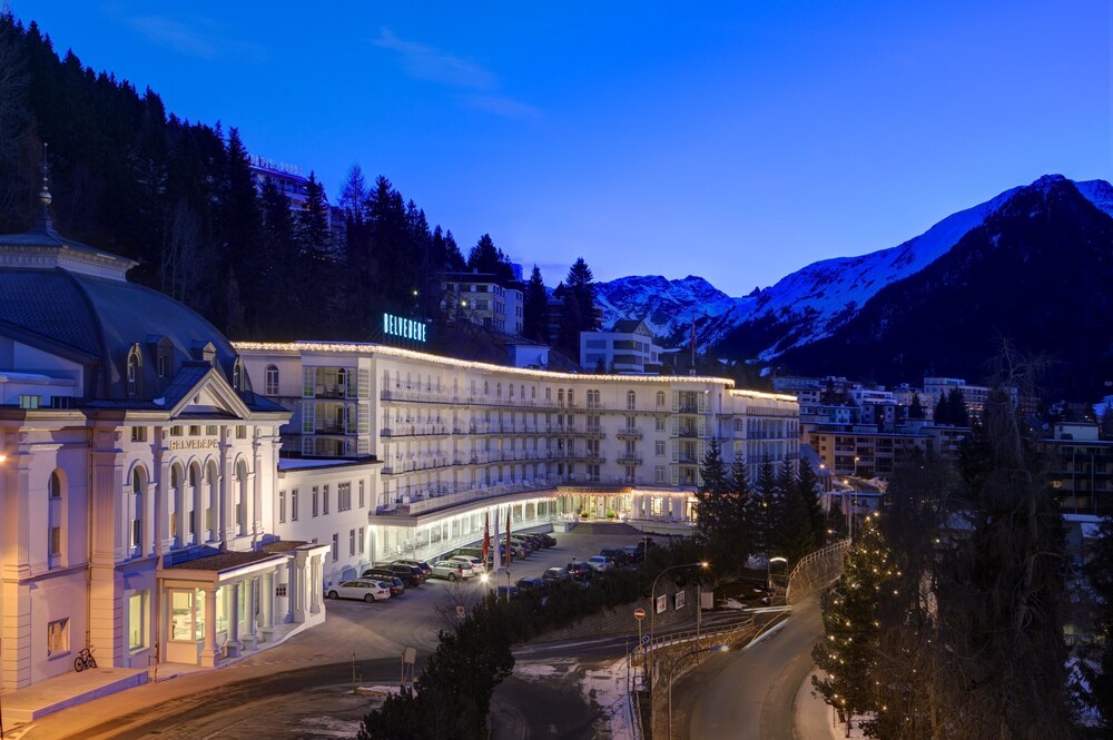 Hotel Front - Evening/Night
