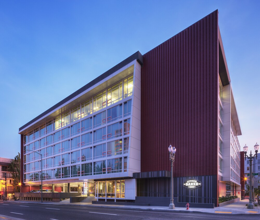 Hotel Front - Evening/Night