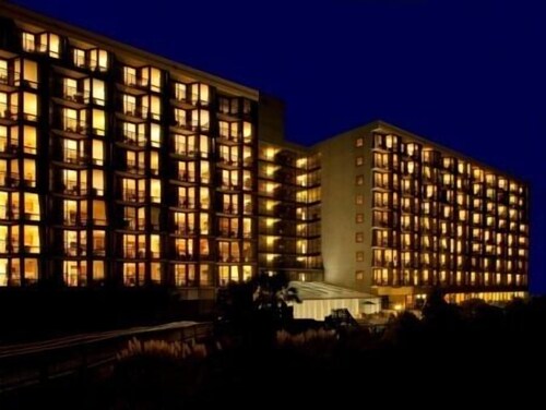 Hotel Front - Evening/Night