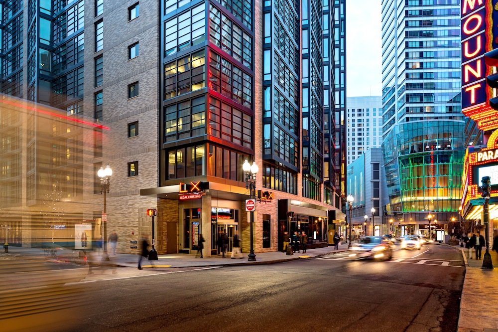Hotel Front - Evening/Night