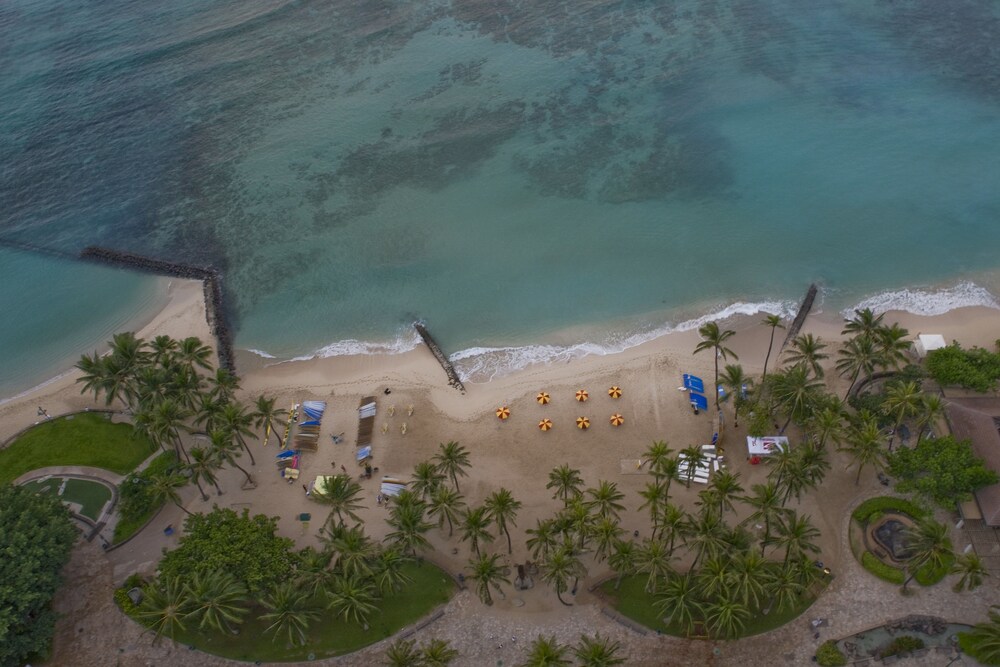 Aerial view, Hyatt Regency Waikiki Beach Resort & Spa